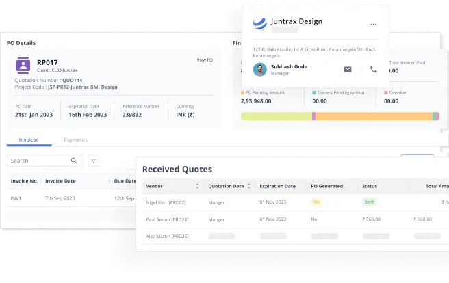 Juntrax Cashflow Modules